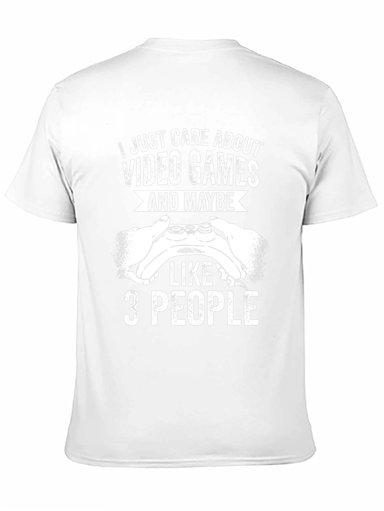 Video Games & 3 People T-Shirt: Gamer Gift
