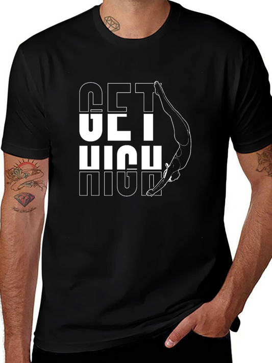 Get High Diving Graphic Tee