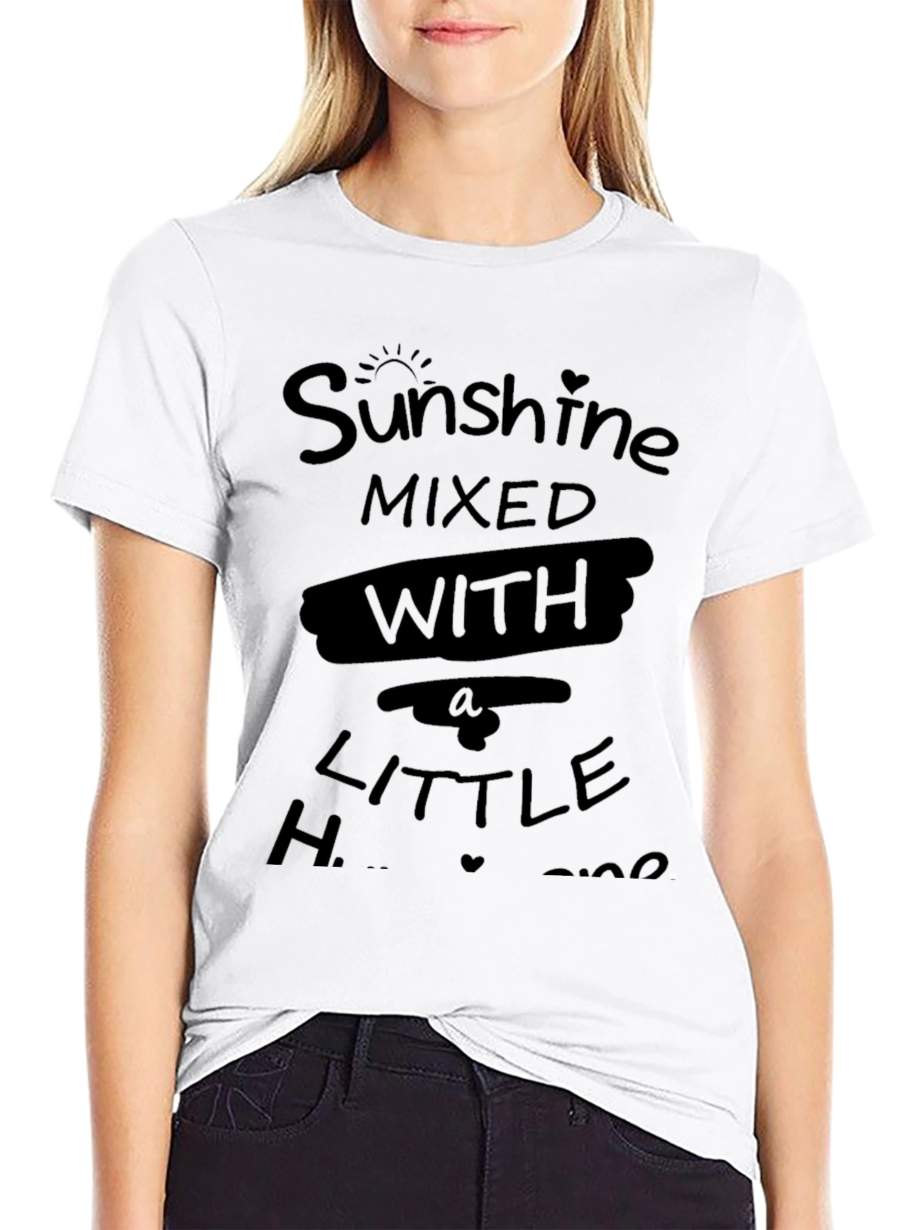 Sunshine Mixed with a Little Hurricane Graphic Tee