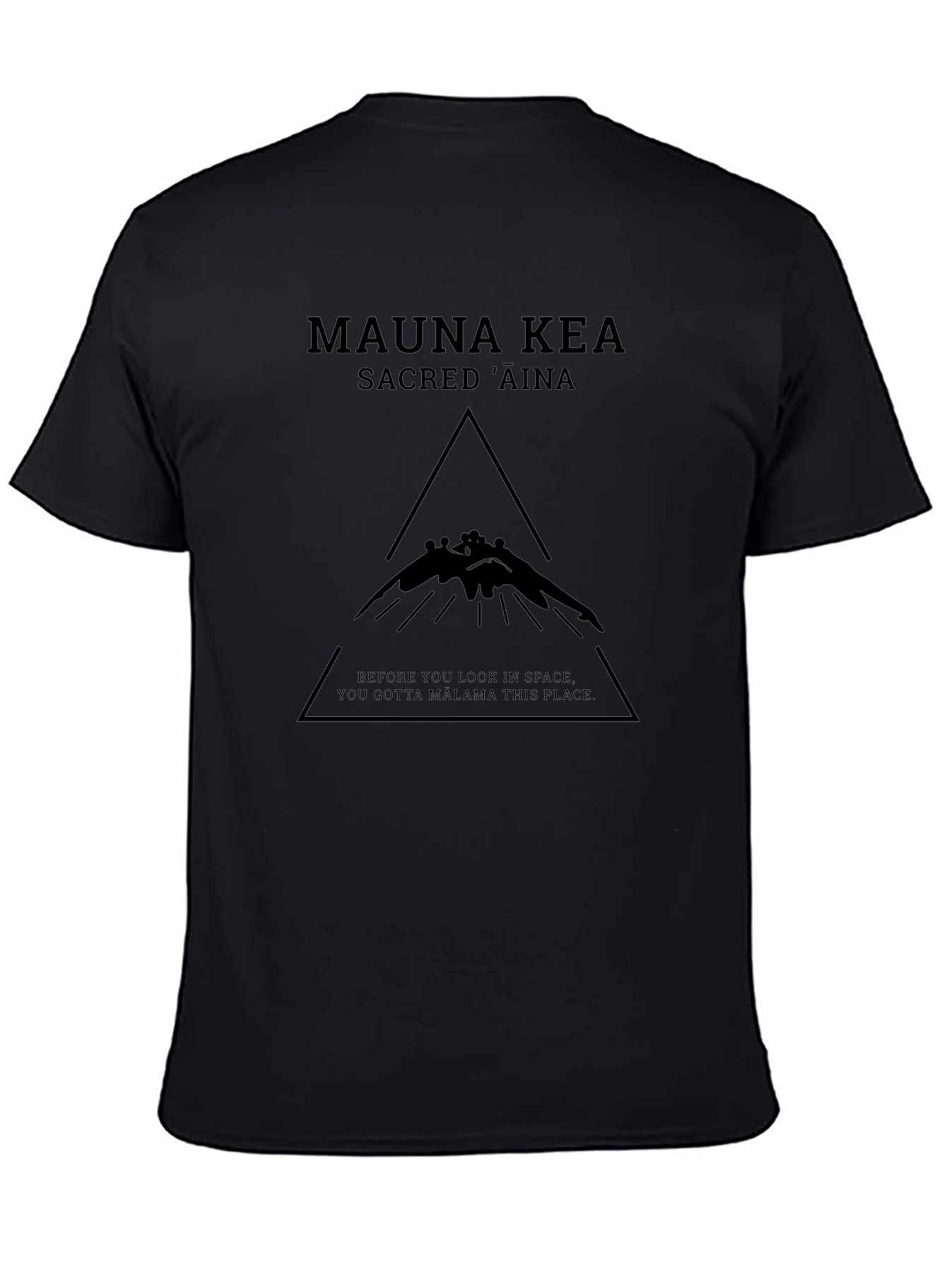 Mauna Kea Sacred Aina Graphic T-Shirt
