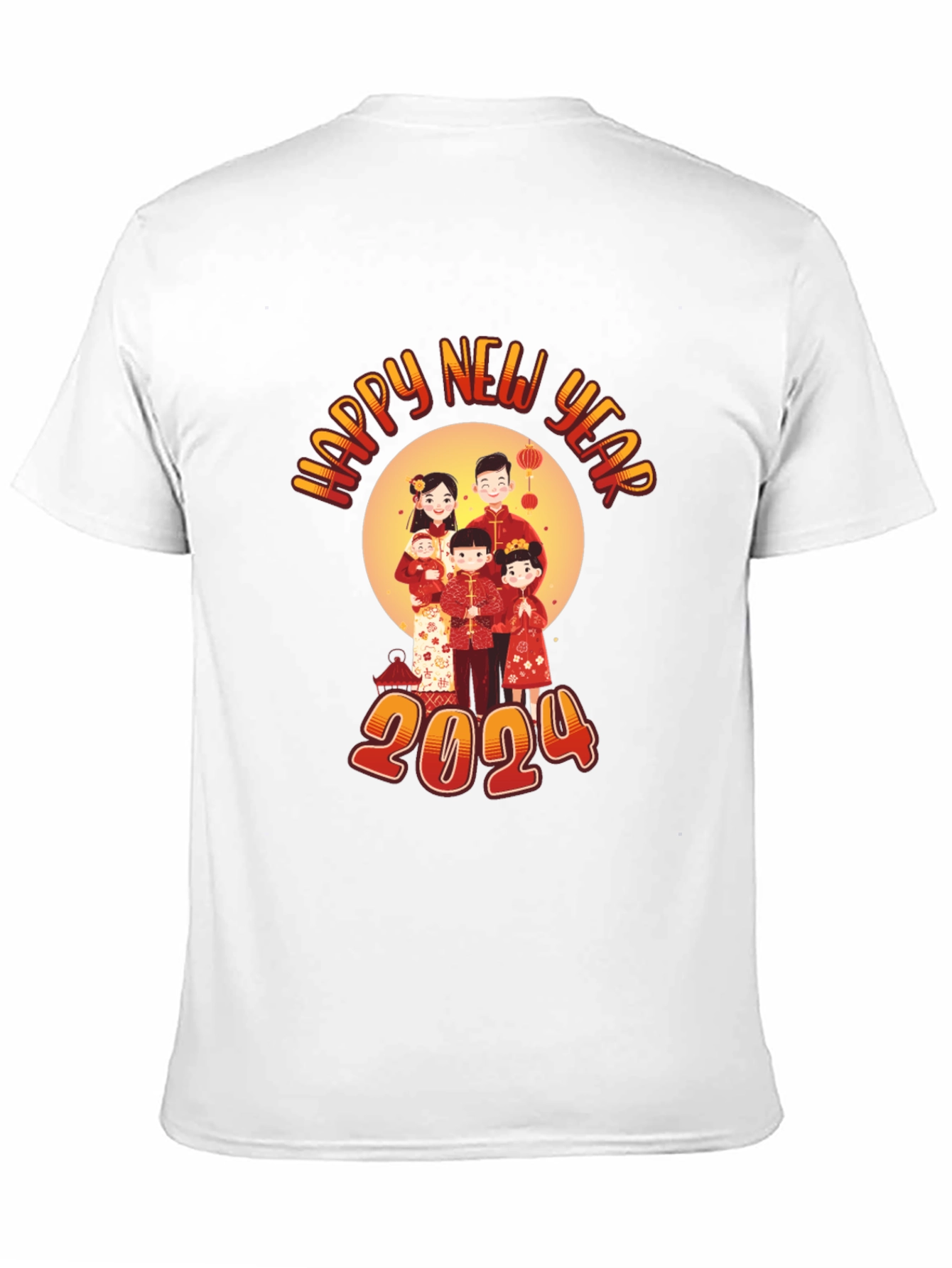 Happy New Year 2024 Family T-Shirt