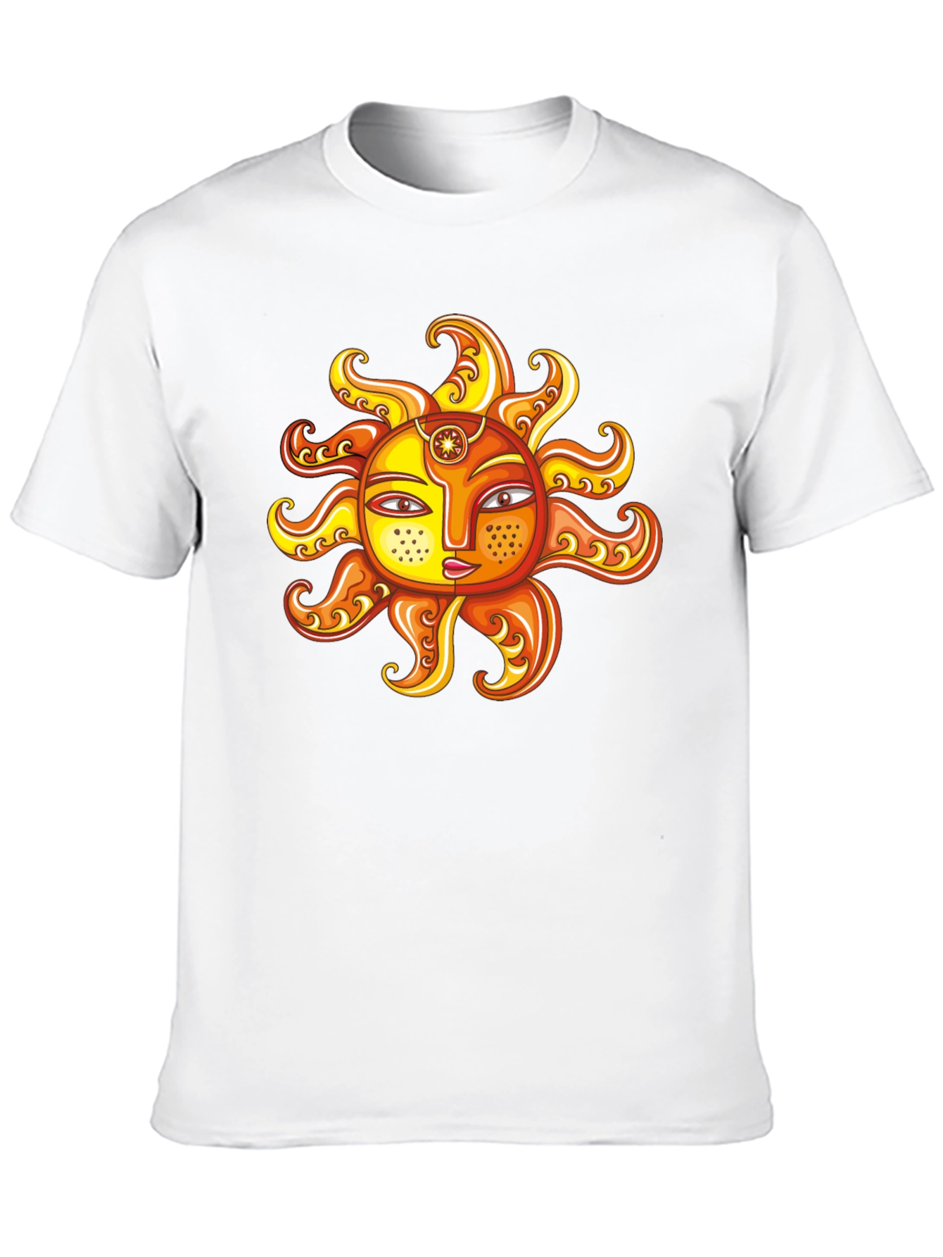 Mystic Sun Face Graphic Tee
