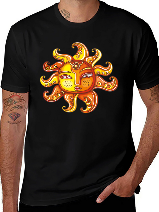 Mystic Sun Face Graphic Tee