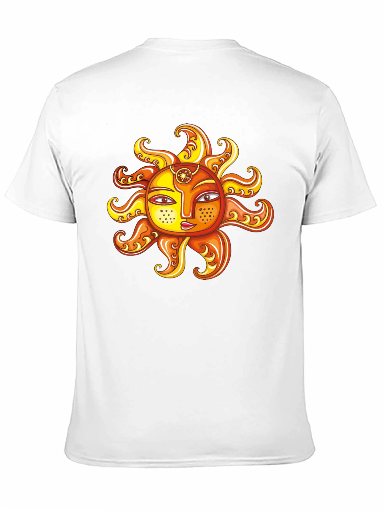 Mystic Sun Face Graphic Tee