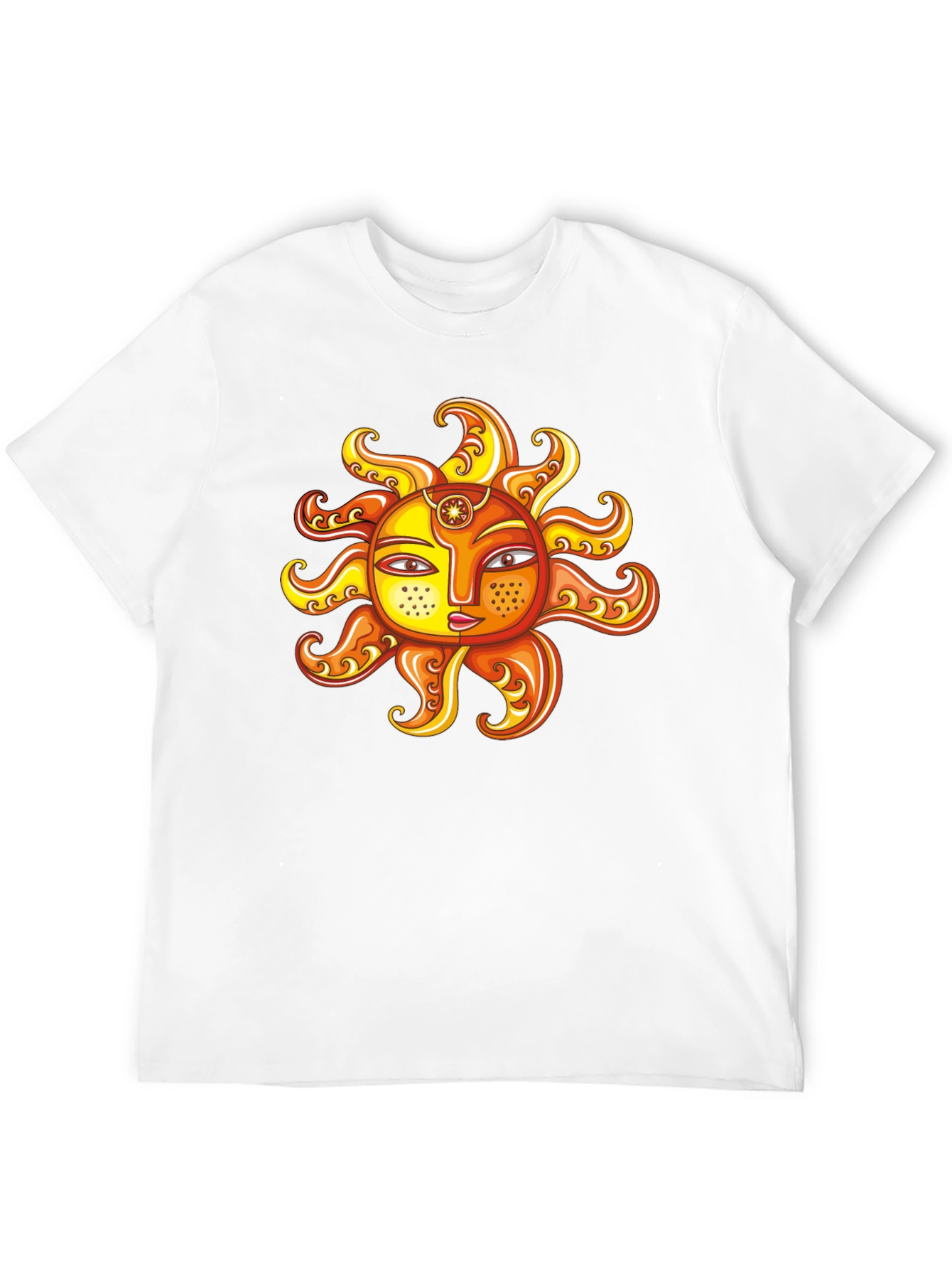 Mystic Sun Face Graphic Tee