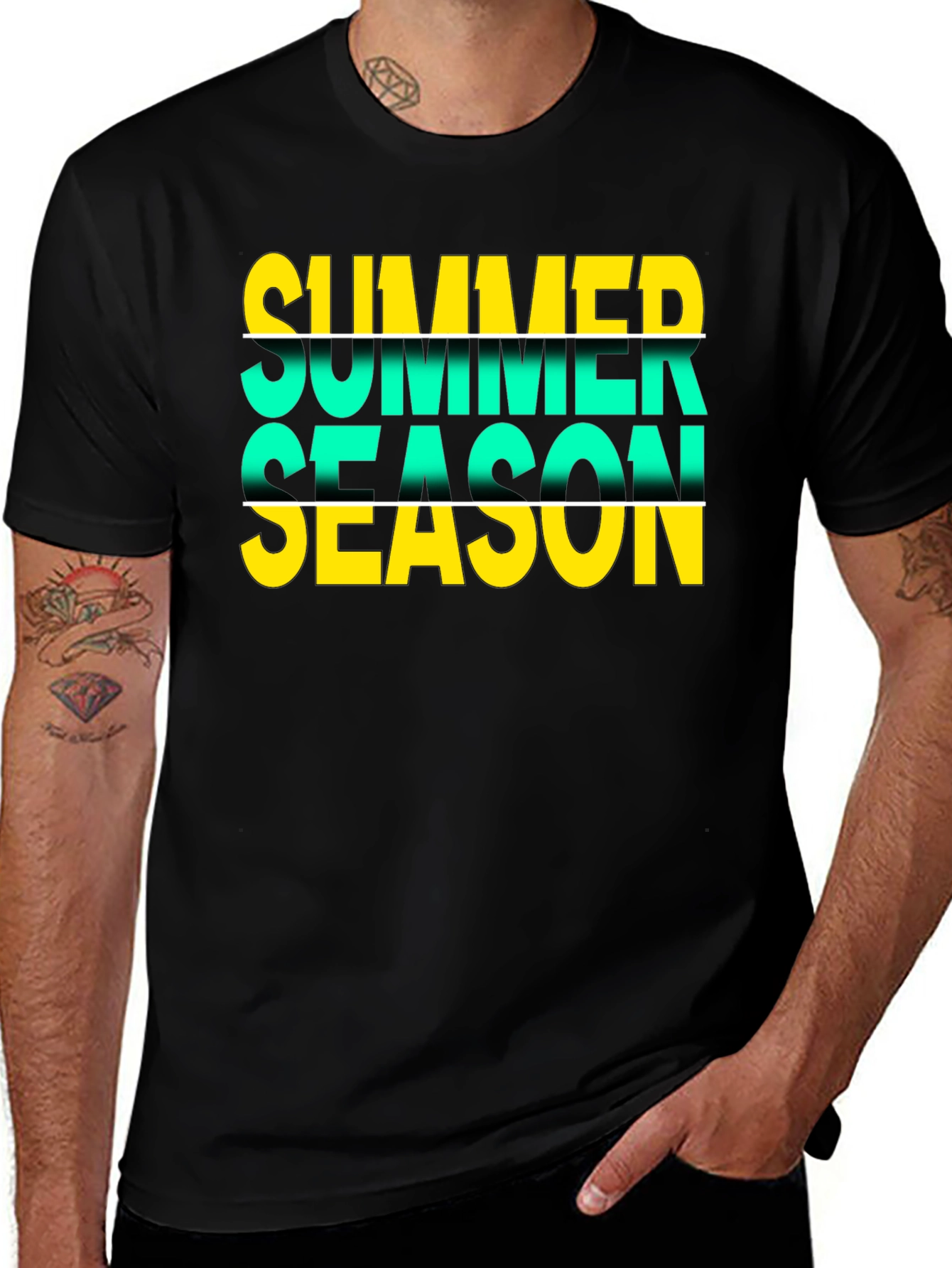Summer Season Graphic T-Shirt