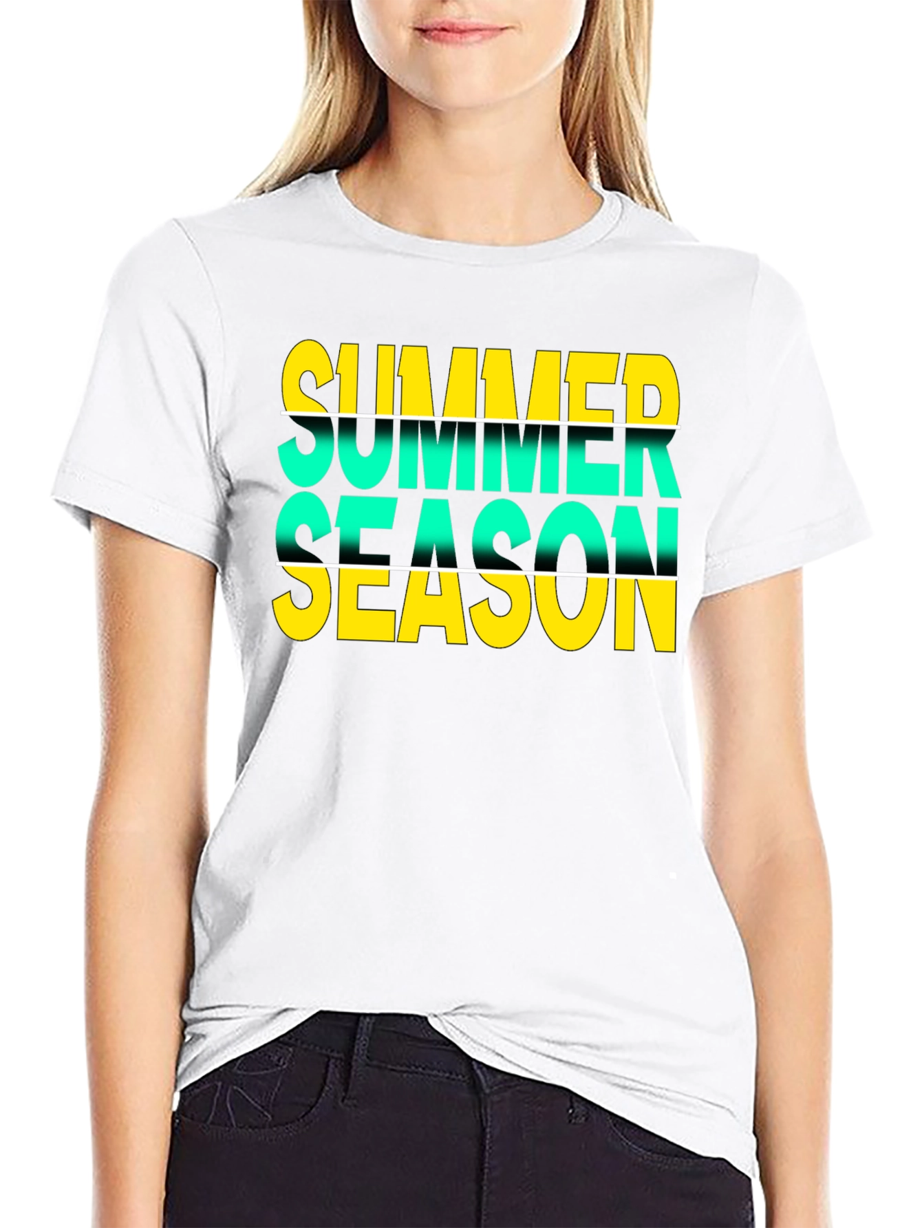Summer Season Graphic T-Shirt