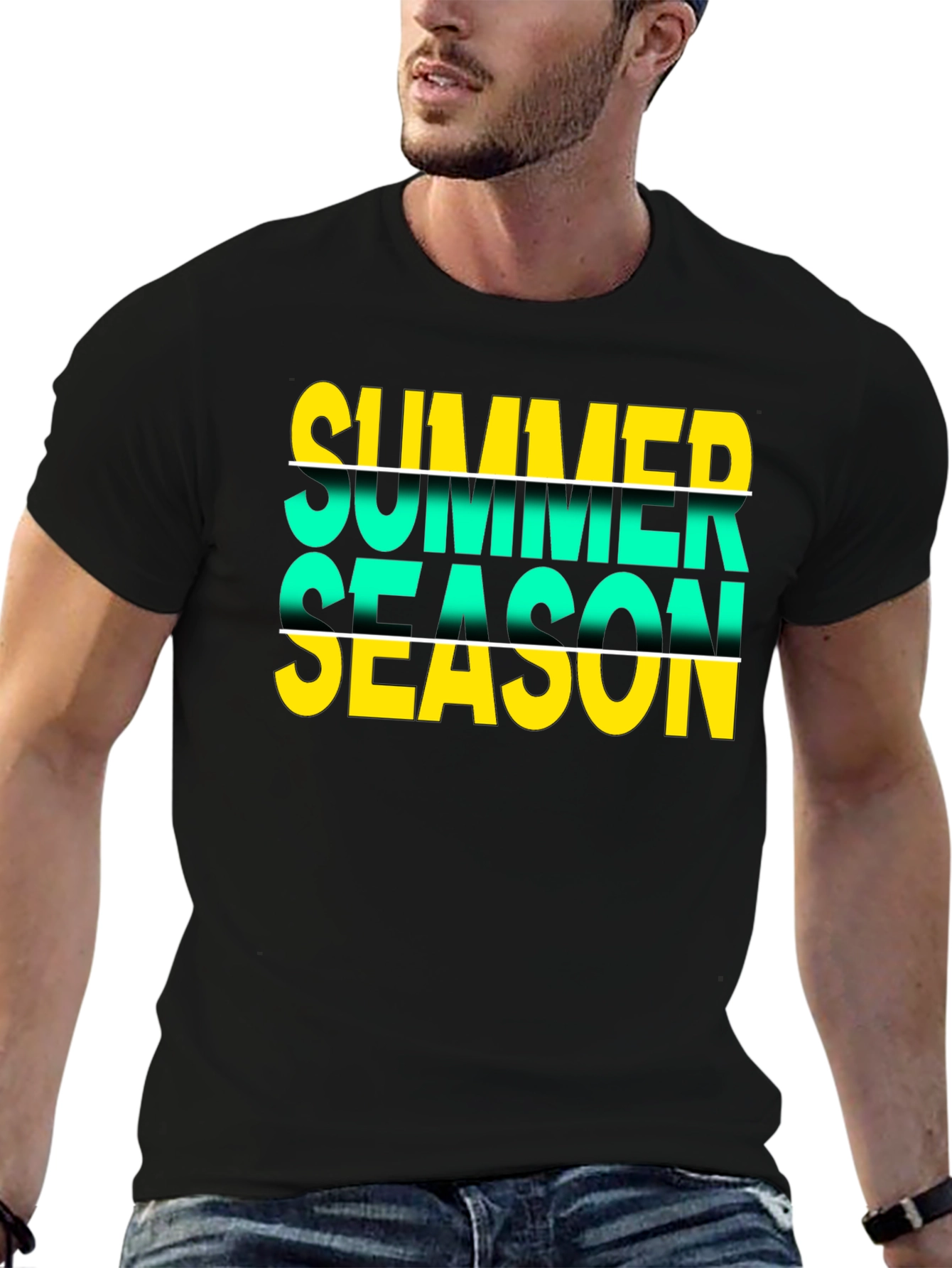 Summer Season Graphic T-Shirt