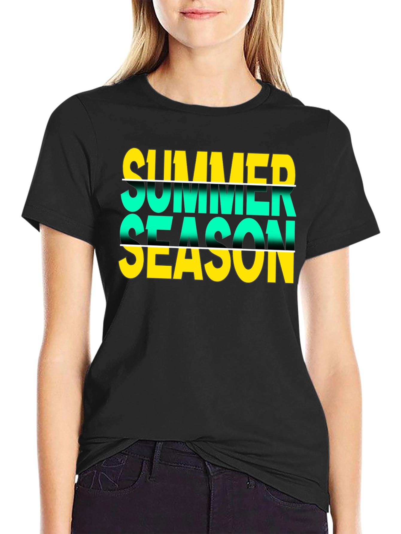 Summer Season Graphic T-Shirt