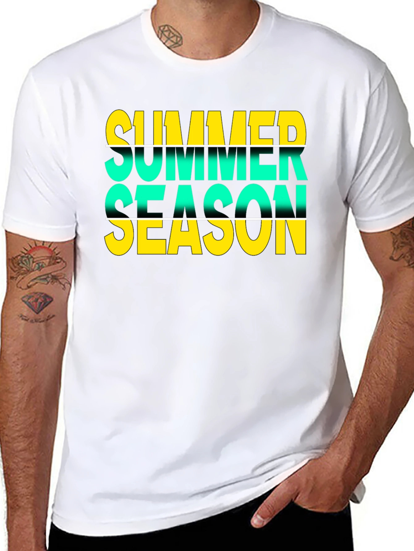 Summer Season Graphic T-Shirt