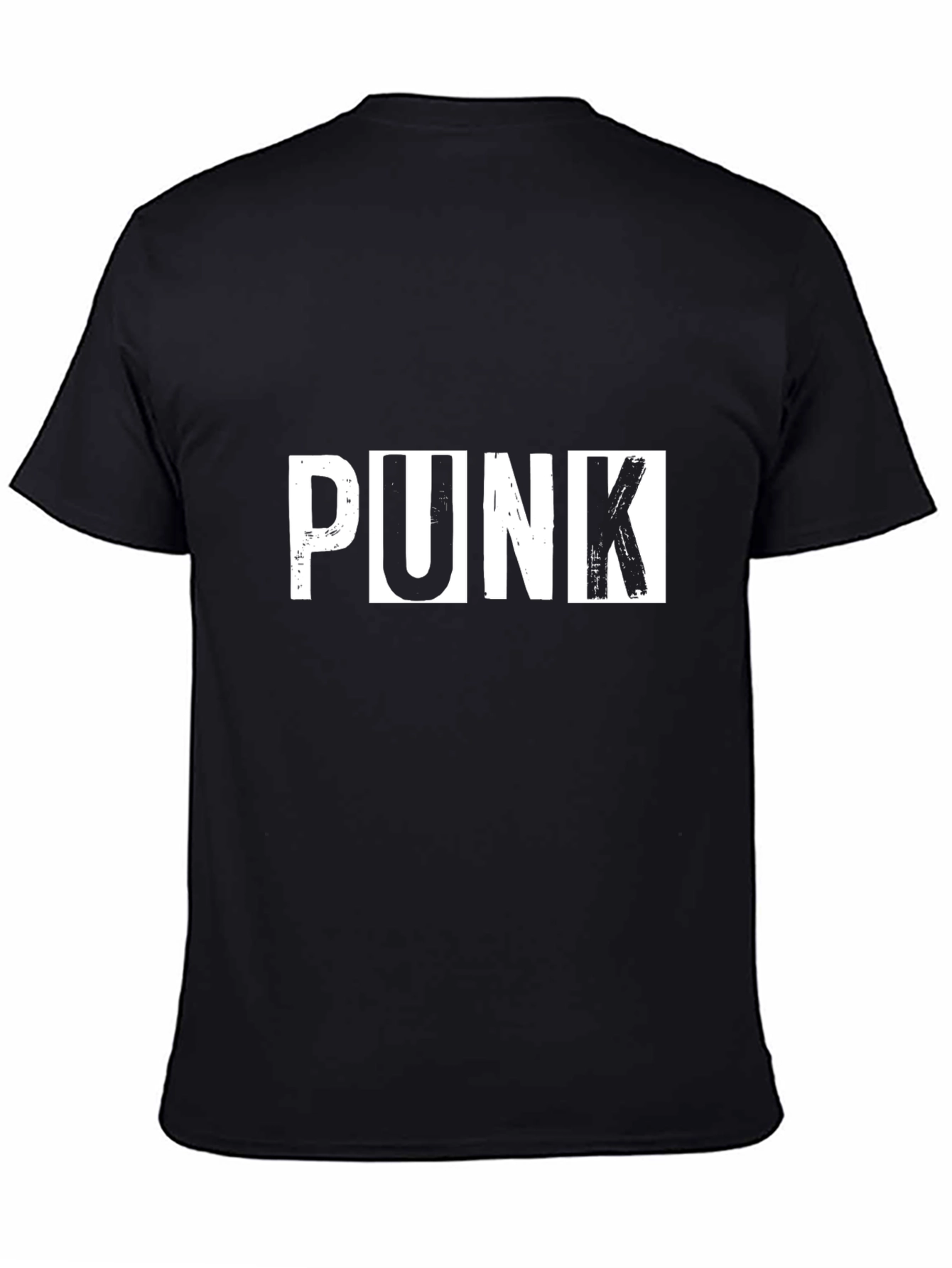 Punk Graphic Black T-Shirt