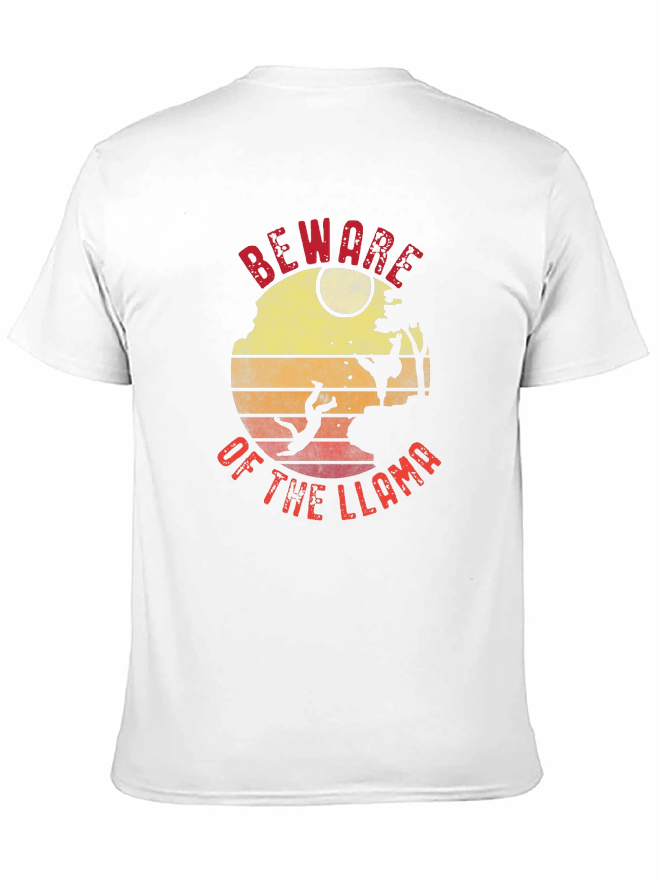 Beware of the Llama Graphic T-Shirt