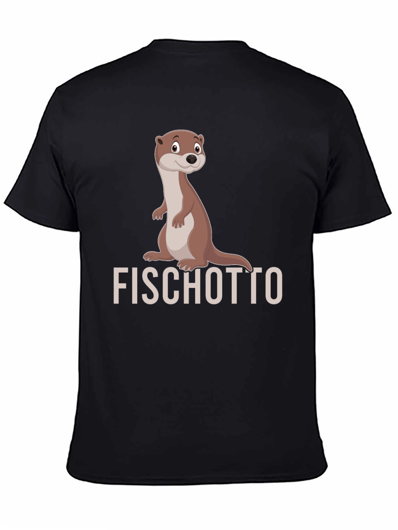 Funny Otter T-Shirt - Fischotto Graphic Tee