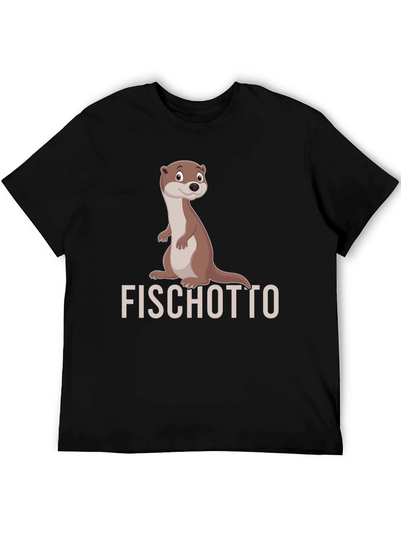 Funny Otter T-Shirt - Fischotto Graphic Tee