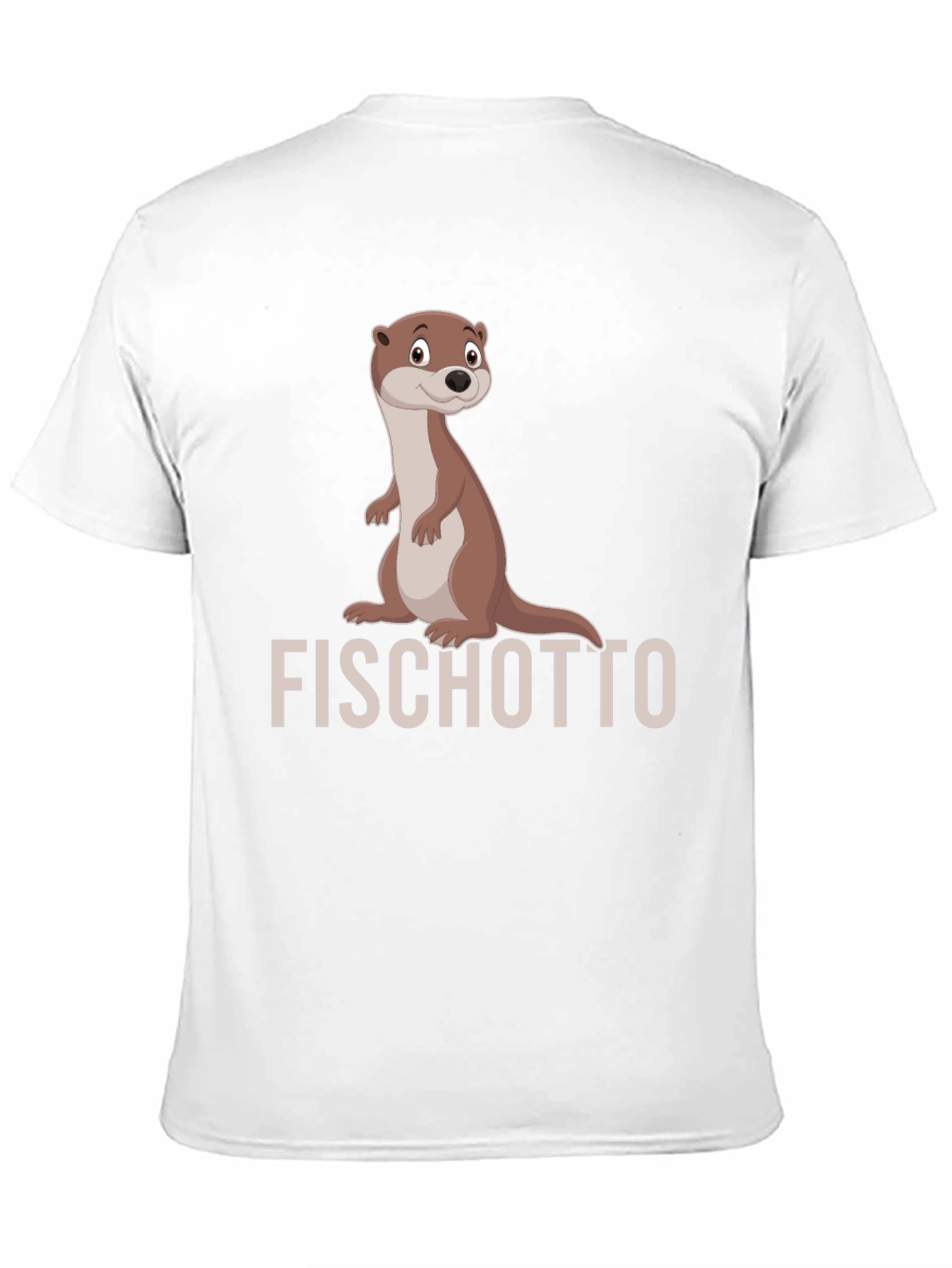 Funny Otter T-Shirt - Fischotto Graphic Tee
