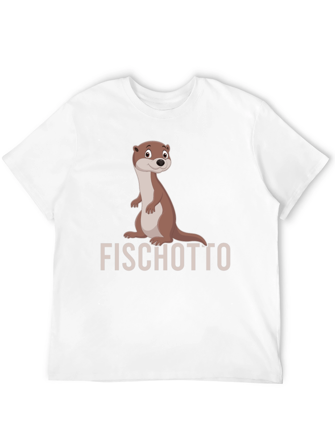 Funny Otter T-Shirt - Fischotto Graphic Tee