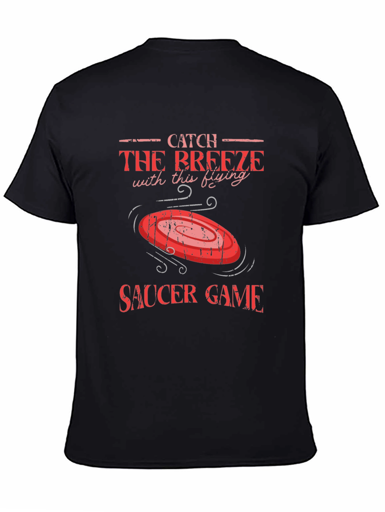 Catch the Breeze Flying Disc Graphic T-Shirt