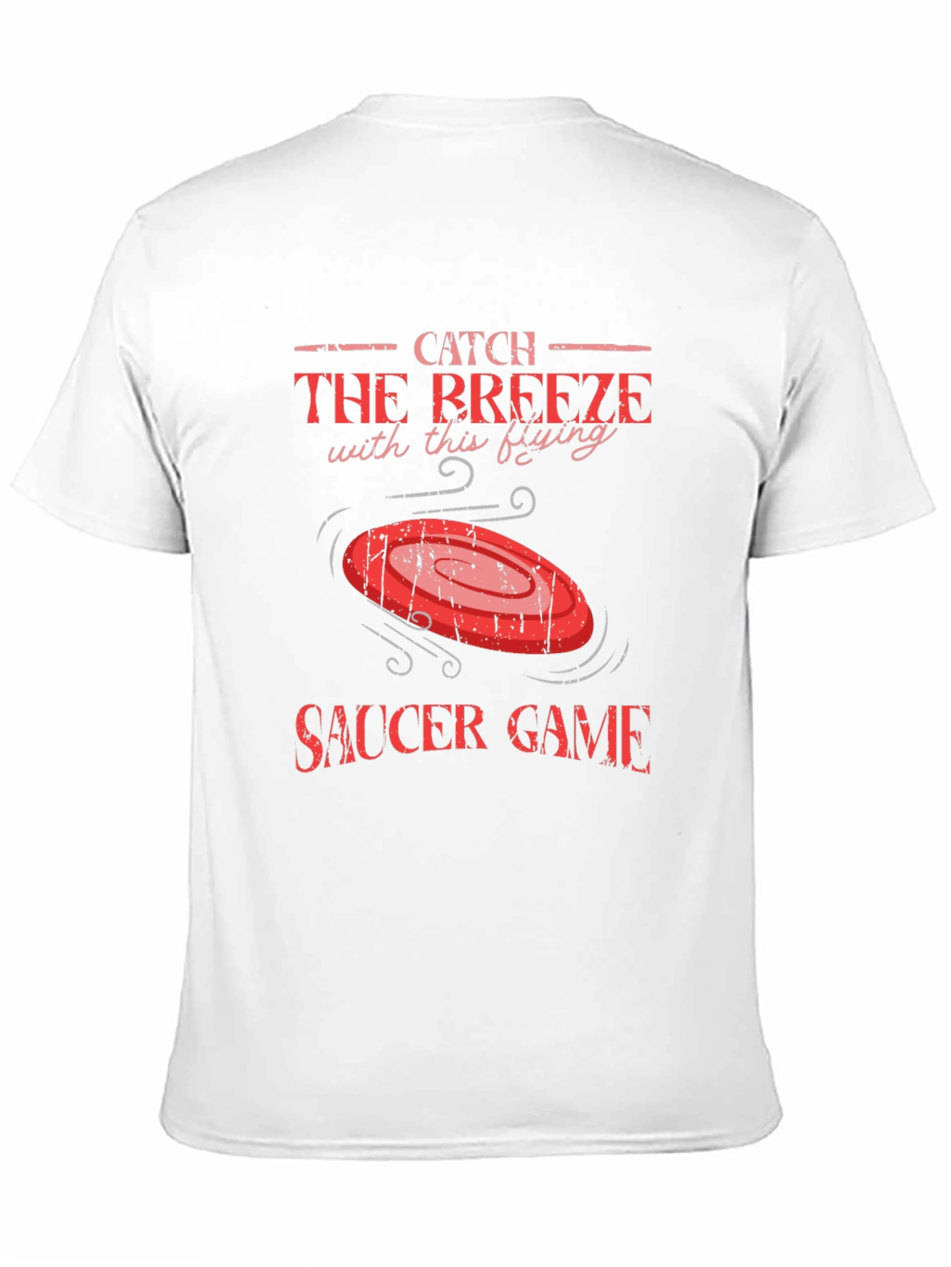 Catch the Breeze Flying Disc Graphic T-Shirt