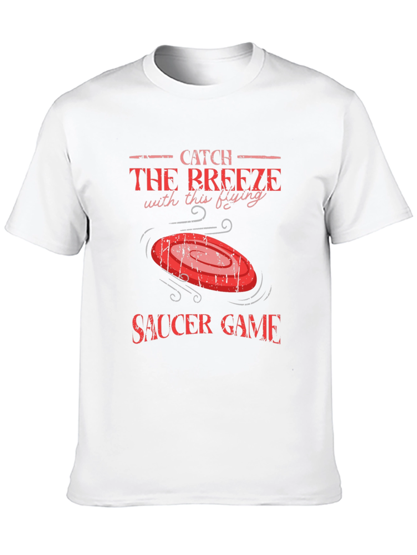 Catch the Breeze Flying Disc Graphic T-Shirt
