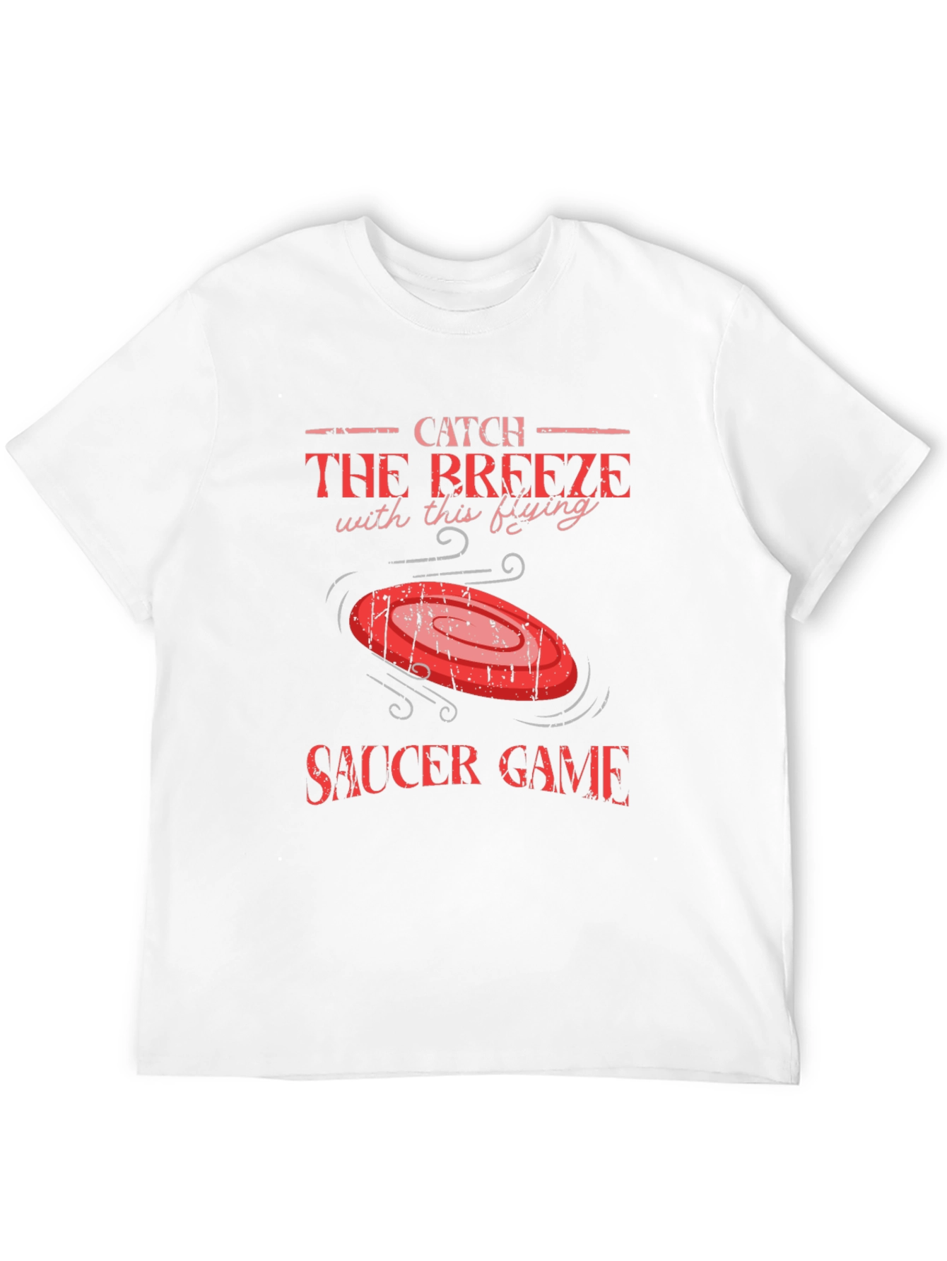 Catch the Breeze Flying Disc Graphic T-Shirt