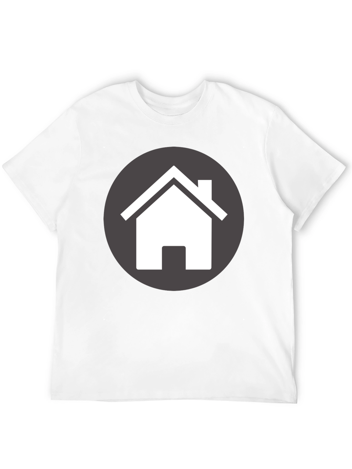 Home Icon T-Shirt - Modern Graphic Tee