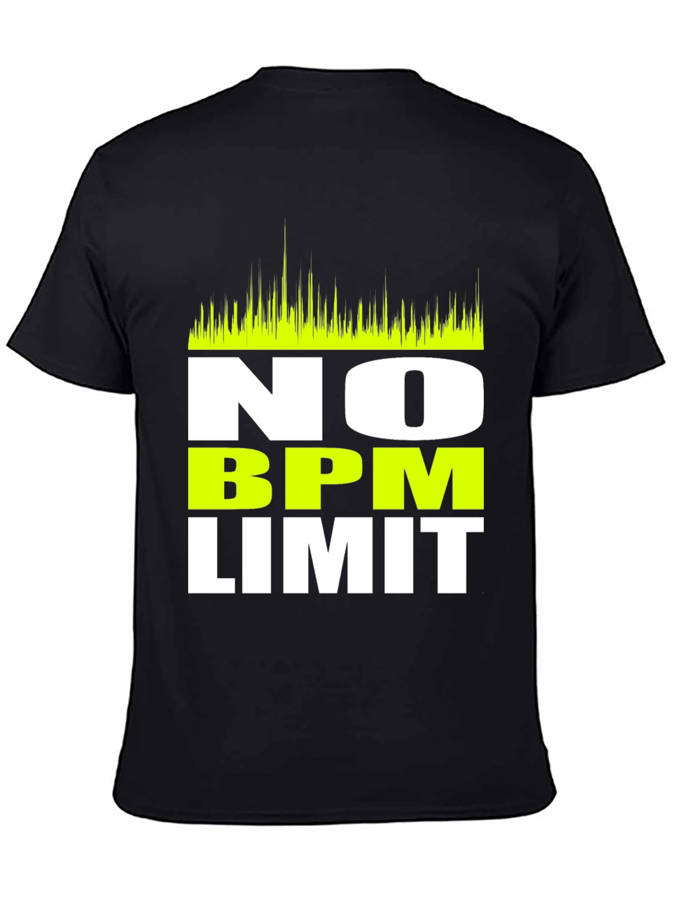 No BPM Limit Graphic Tee - EDM Music Shirt