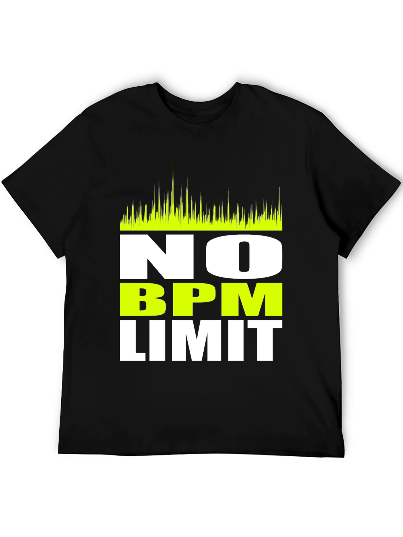 No BPM Limit Graphic Tee - EDM Music Shirt
