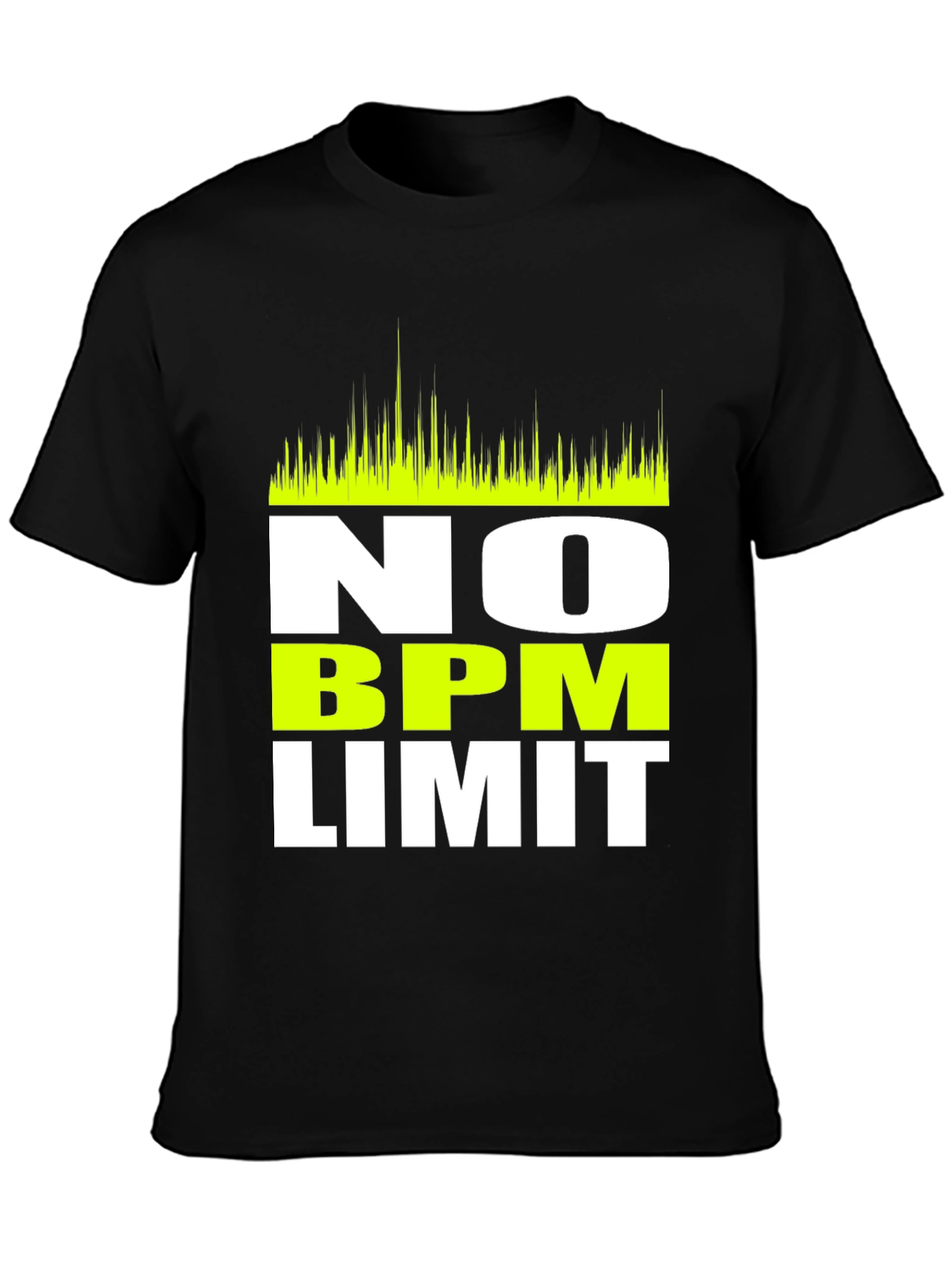 No BPM Limit Graphic Tee - EDM Music Shirt