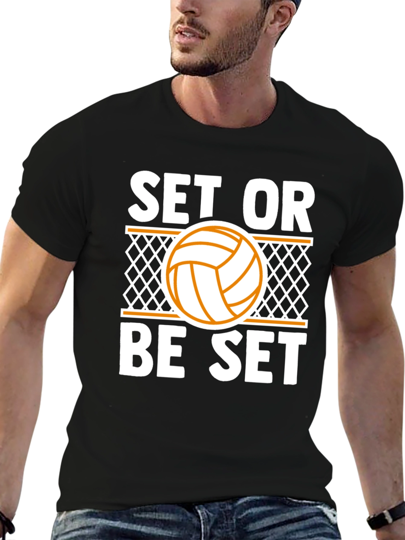 Set or Be Set Volleyball T-Shirt
