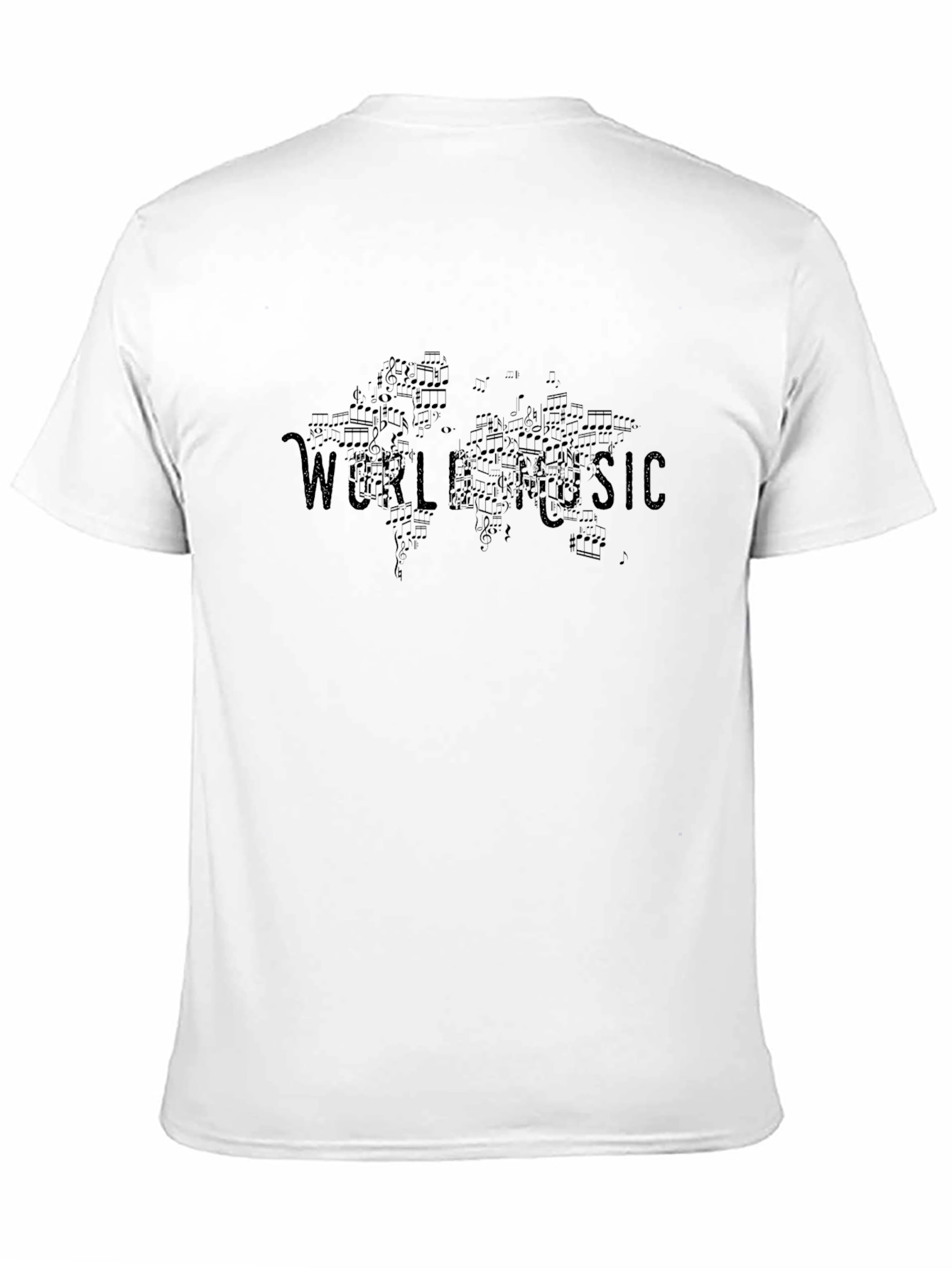 World Music Graphic Tee - Black