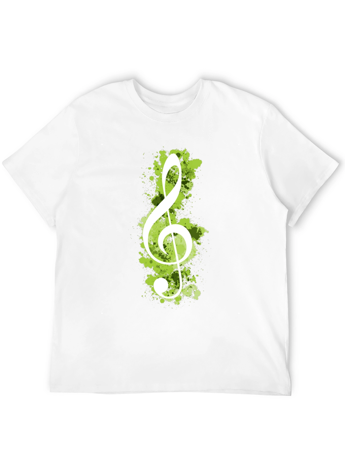 Treble Clef Graphic Tee - Black Music Lover T-Shirt