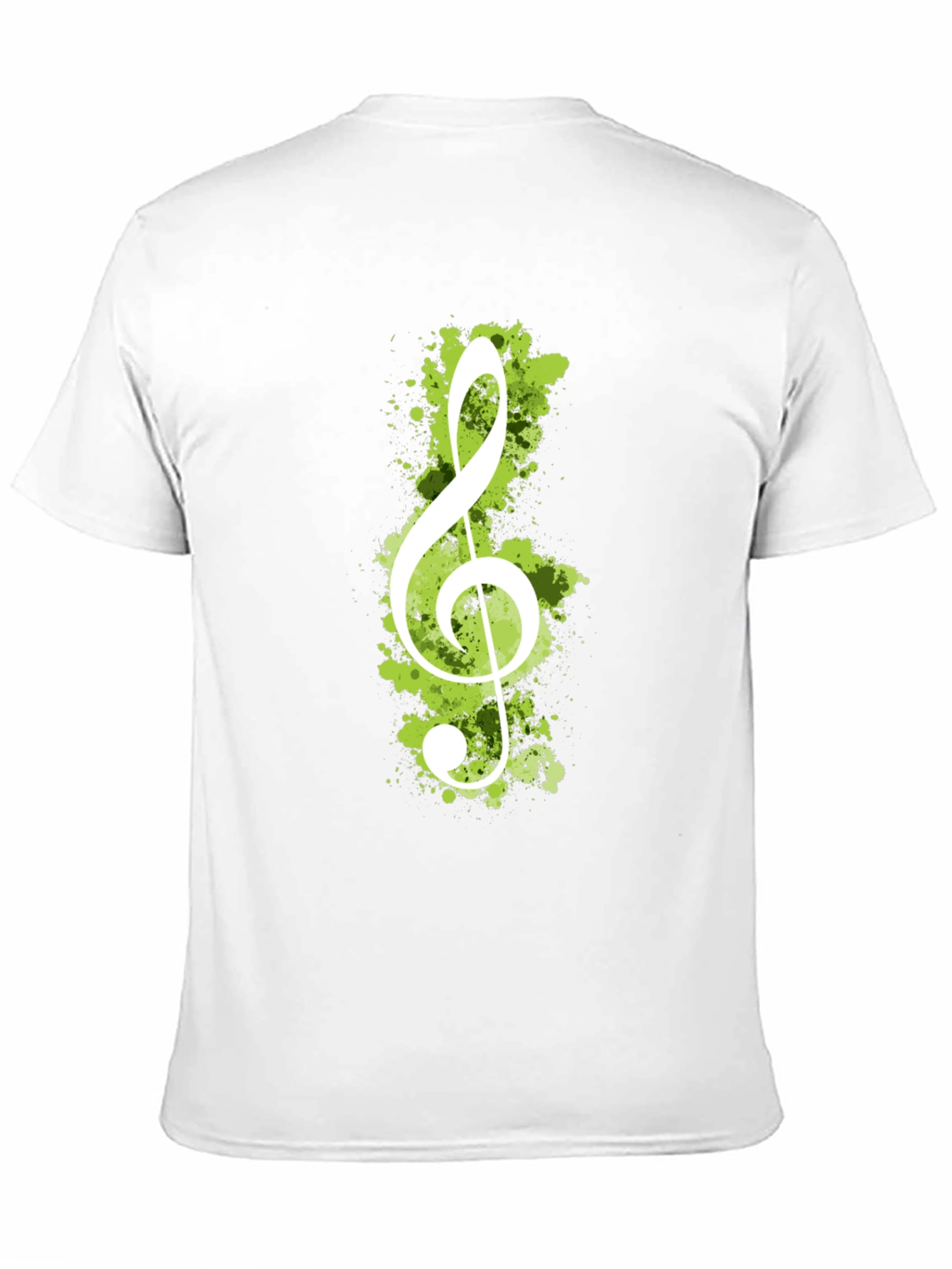 Treble Clef Graphic Tee - Black Music Lover T-Shirt