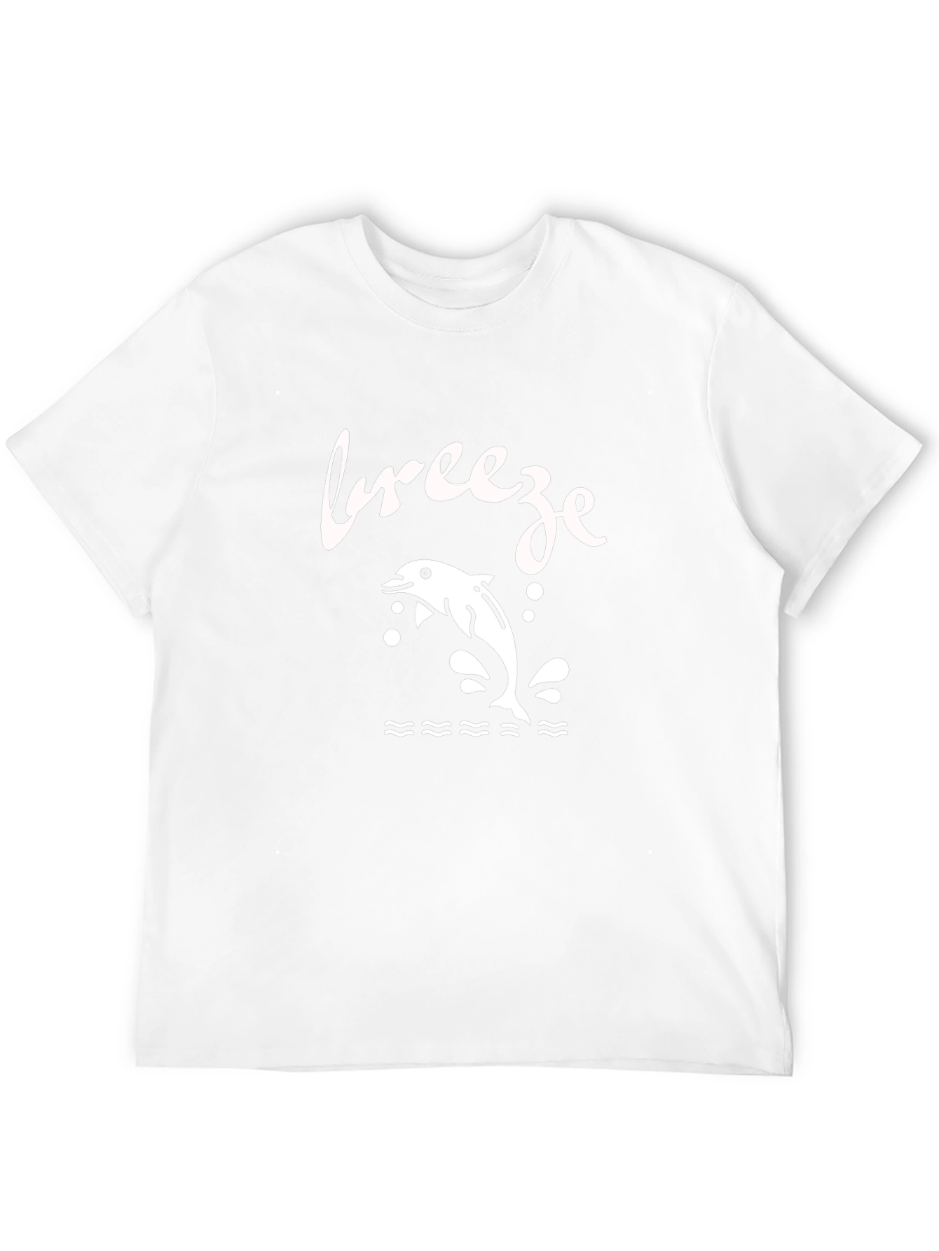 Breeze Dolphin Graphic T-Shirt - Stylish & Comfortable