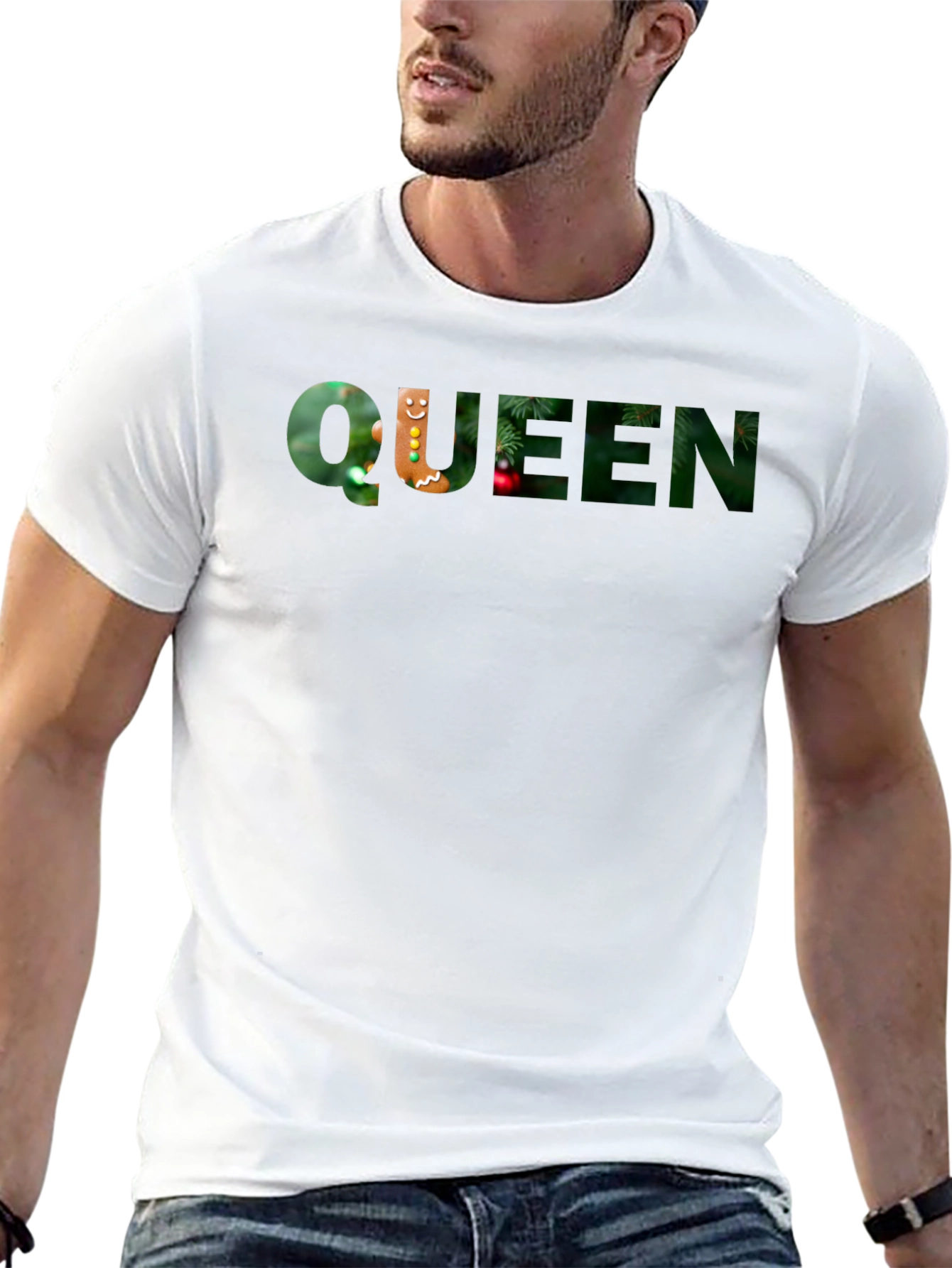 Christmas Queen Graphic Tee - Holiday Style