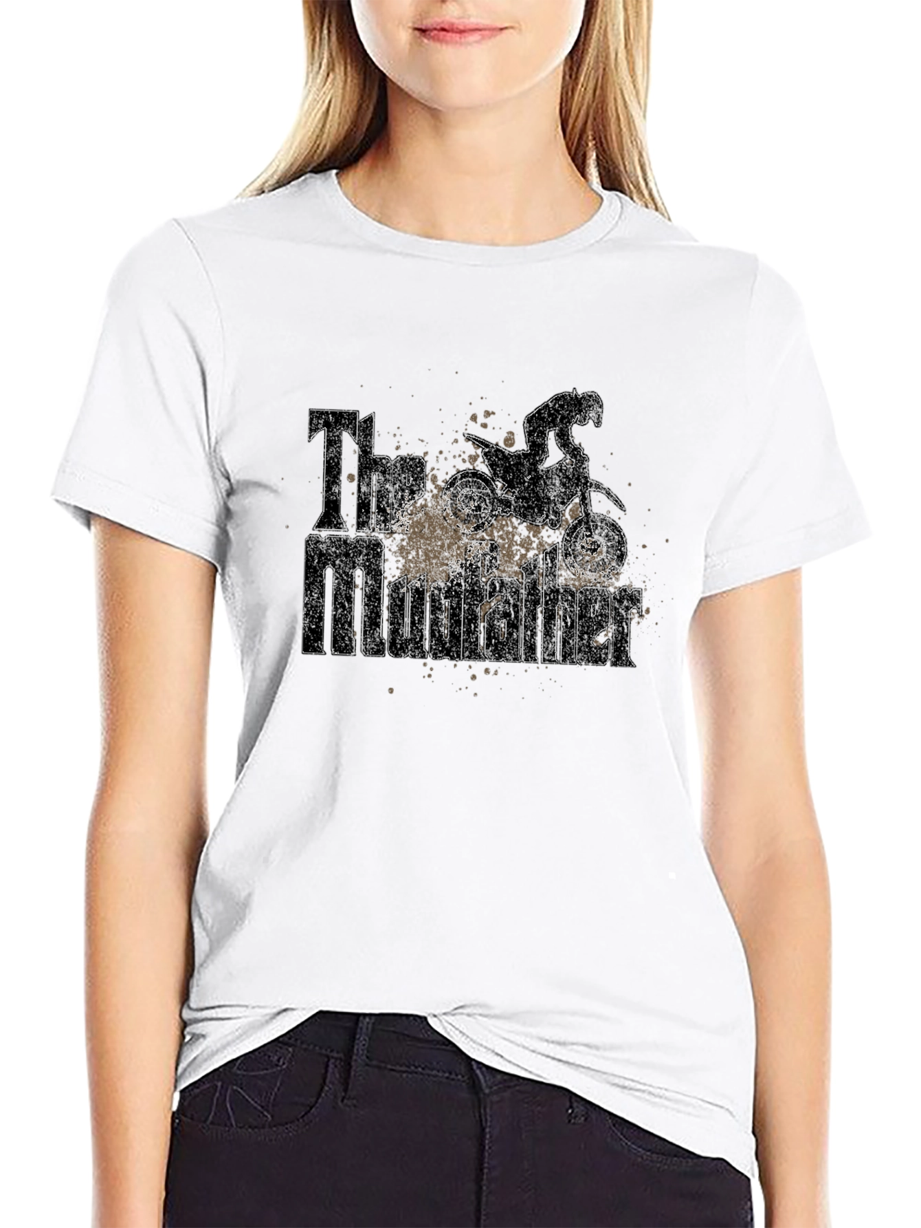 The Mudfather T-Shirt Motocross Dirt Bike