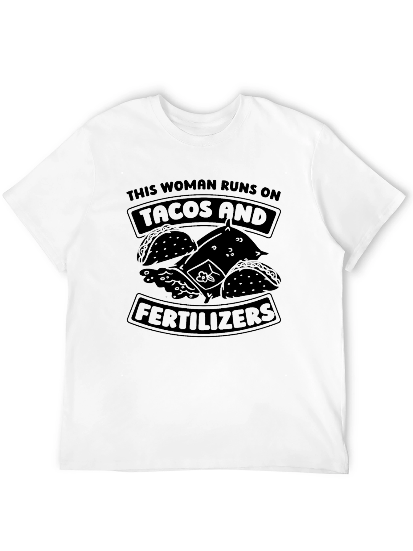 Funny Tacos and Fertilizers Graphic Tee