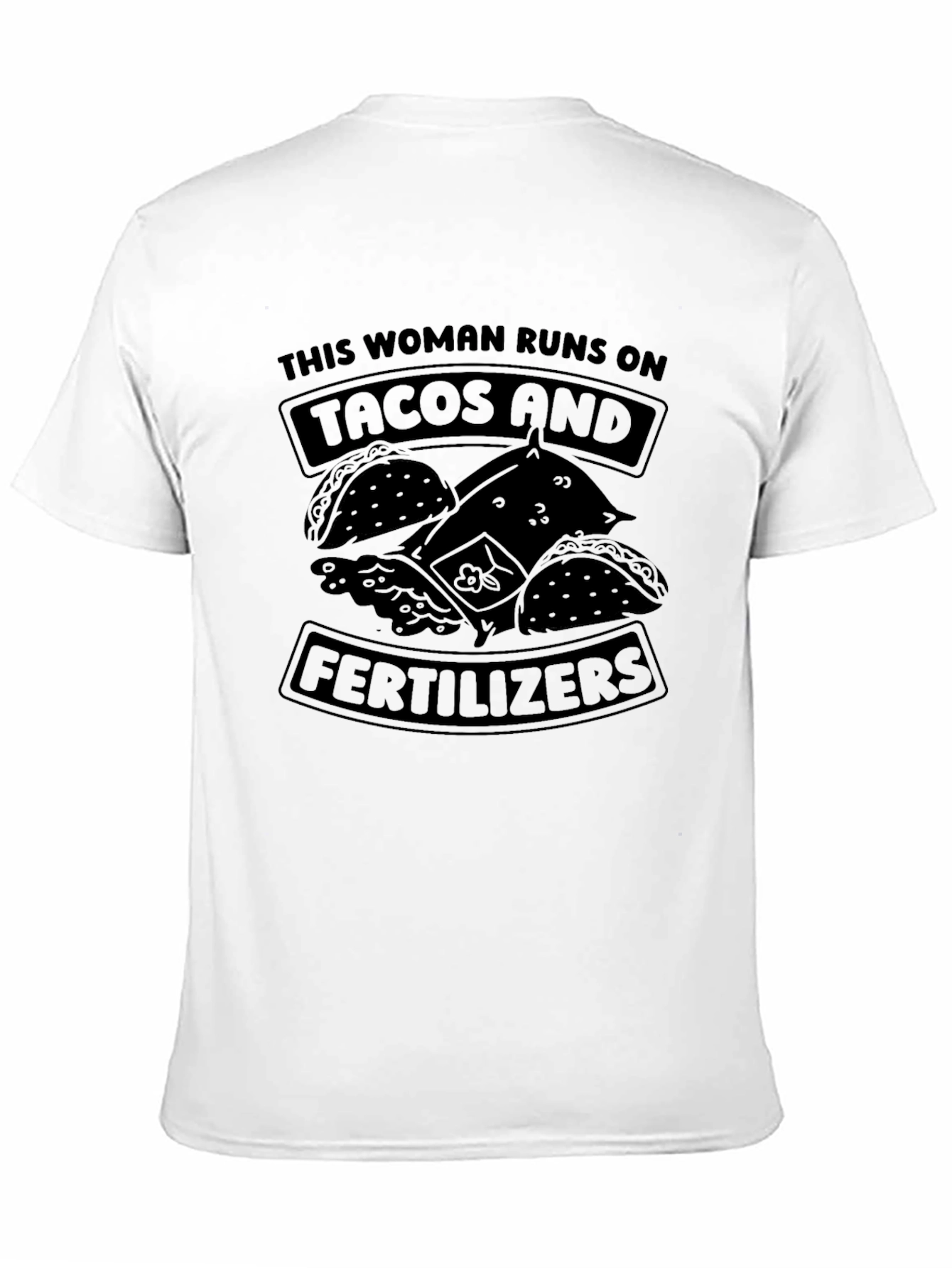 Funny Tacos and Fertilizers Graphic Tee