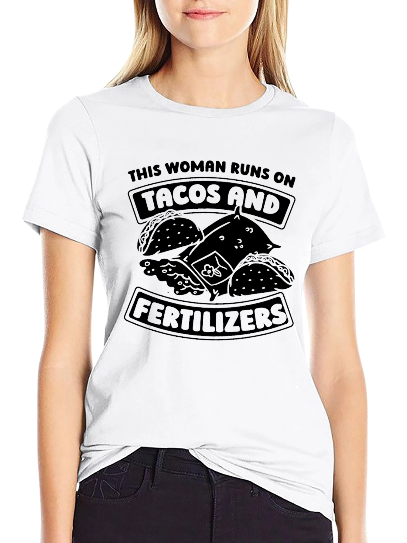 Funny Tacos and Fertilizers Graphic Tee