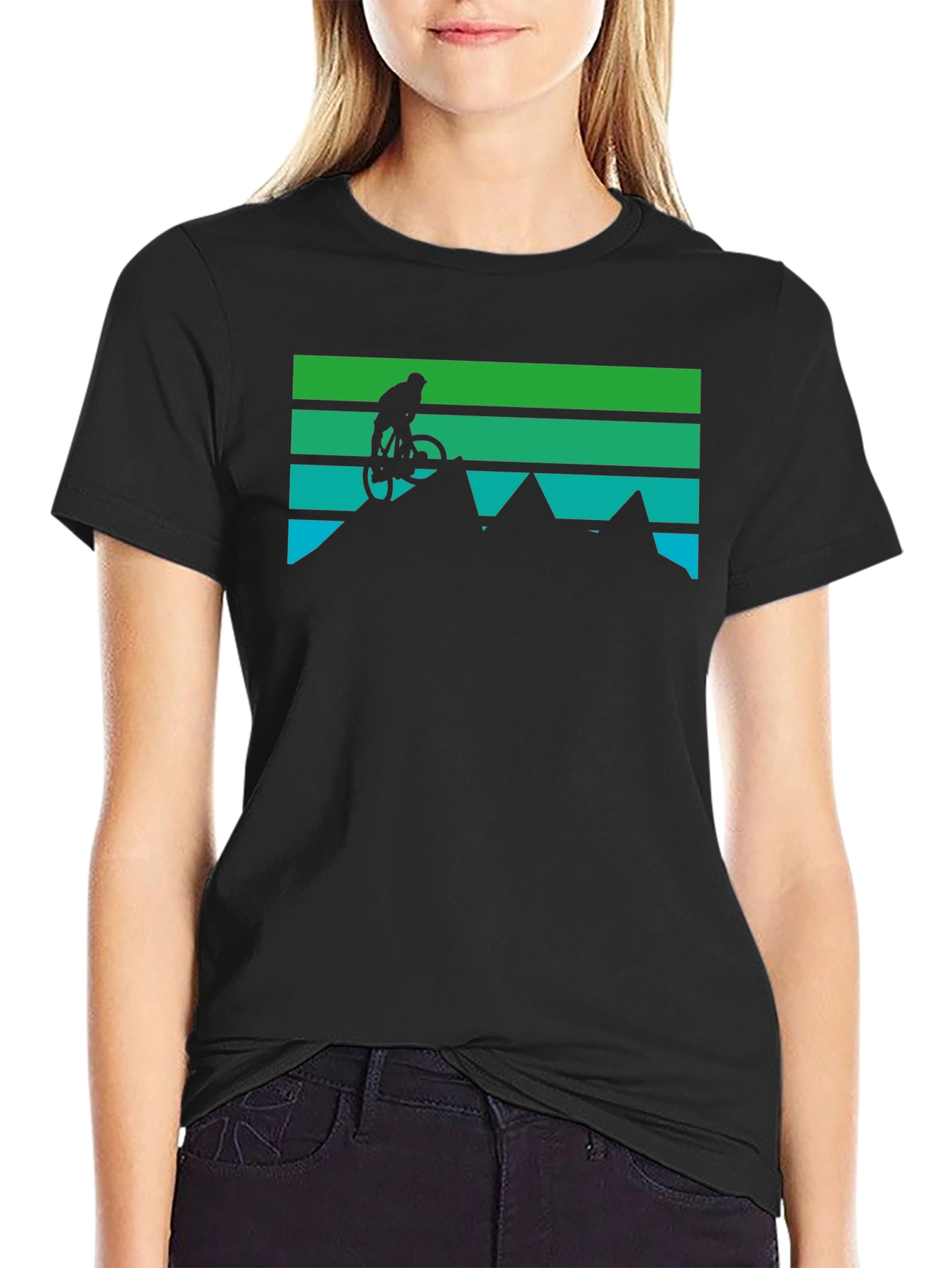 Mountain Biker Graphic Tee - Adventure Ready