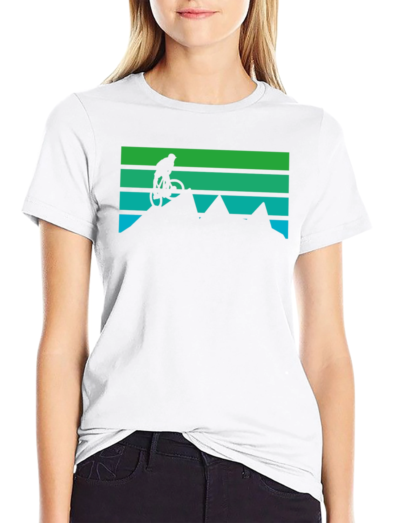 Mountain Biker Graphic Tee - Adventure Ready