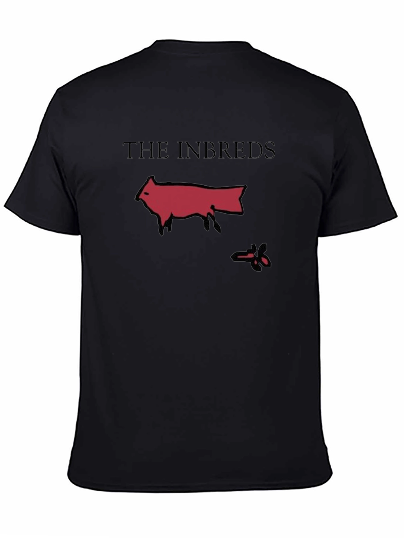 The Inbreds T-Shirt Red Animal Graphic Tee