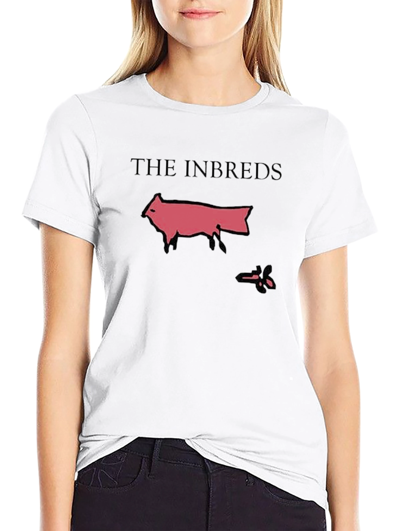 The Inbreds T-Shirt Red Animal Graphic Tee