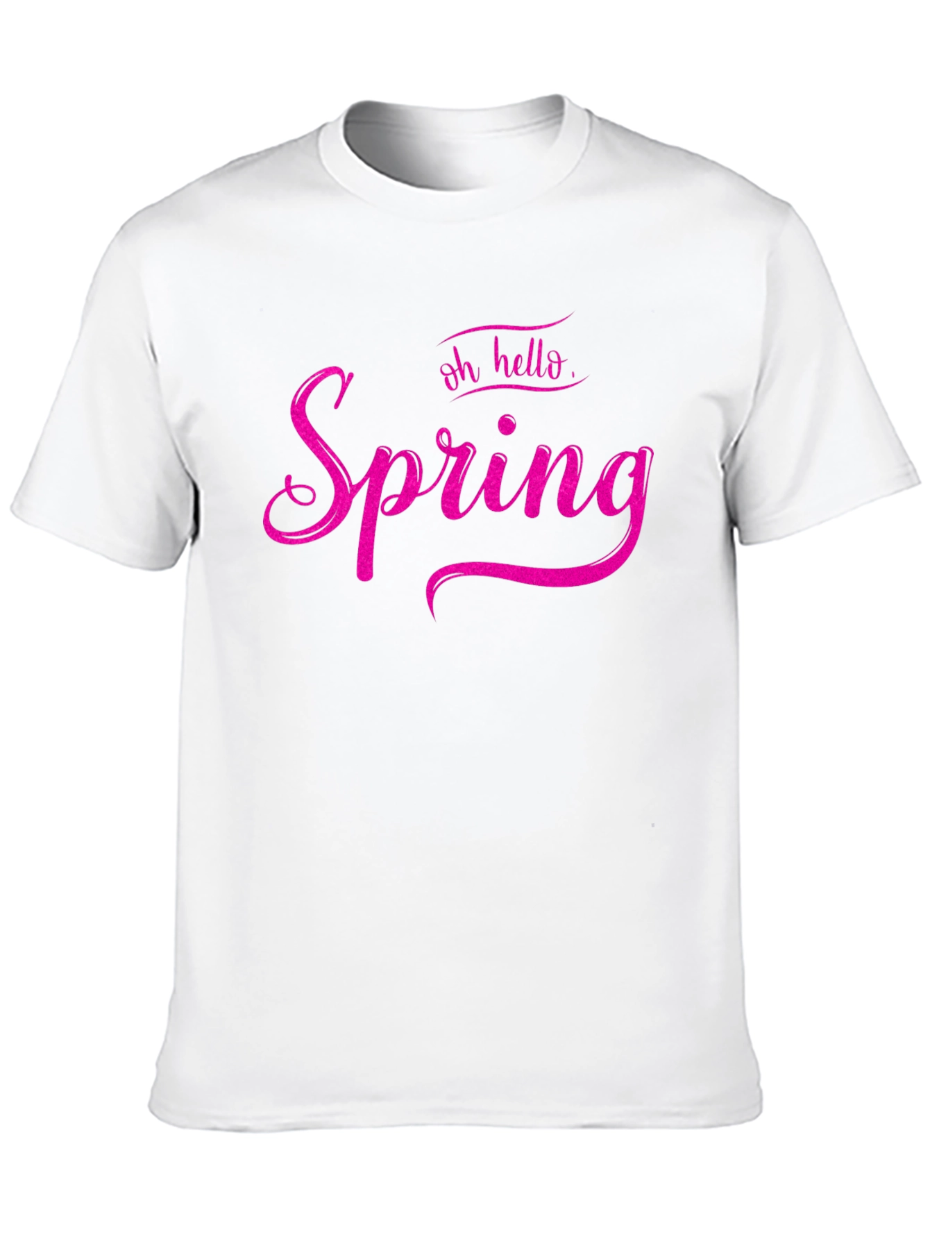 Oh Hello Spring T-Shirt - Trendy Seasonal Tee