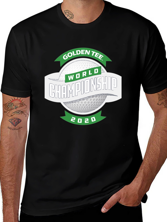 Golden Tee World Championship 2020 Black T-Shirt