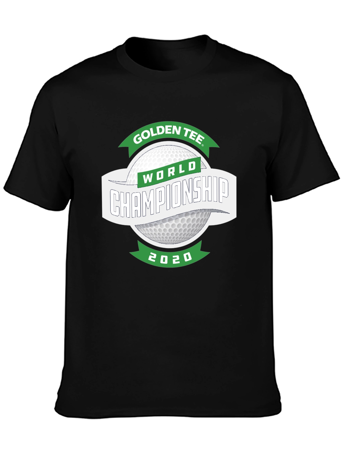 Golden Tee World Championship 2020 Black T-Shirt