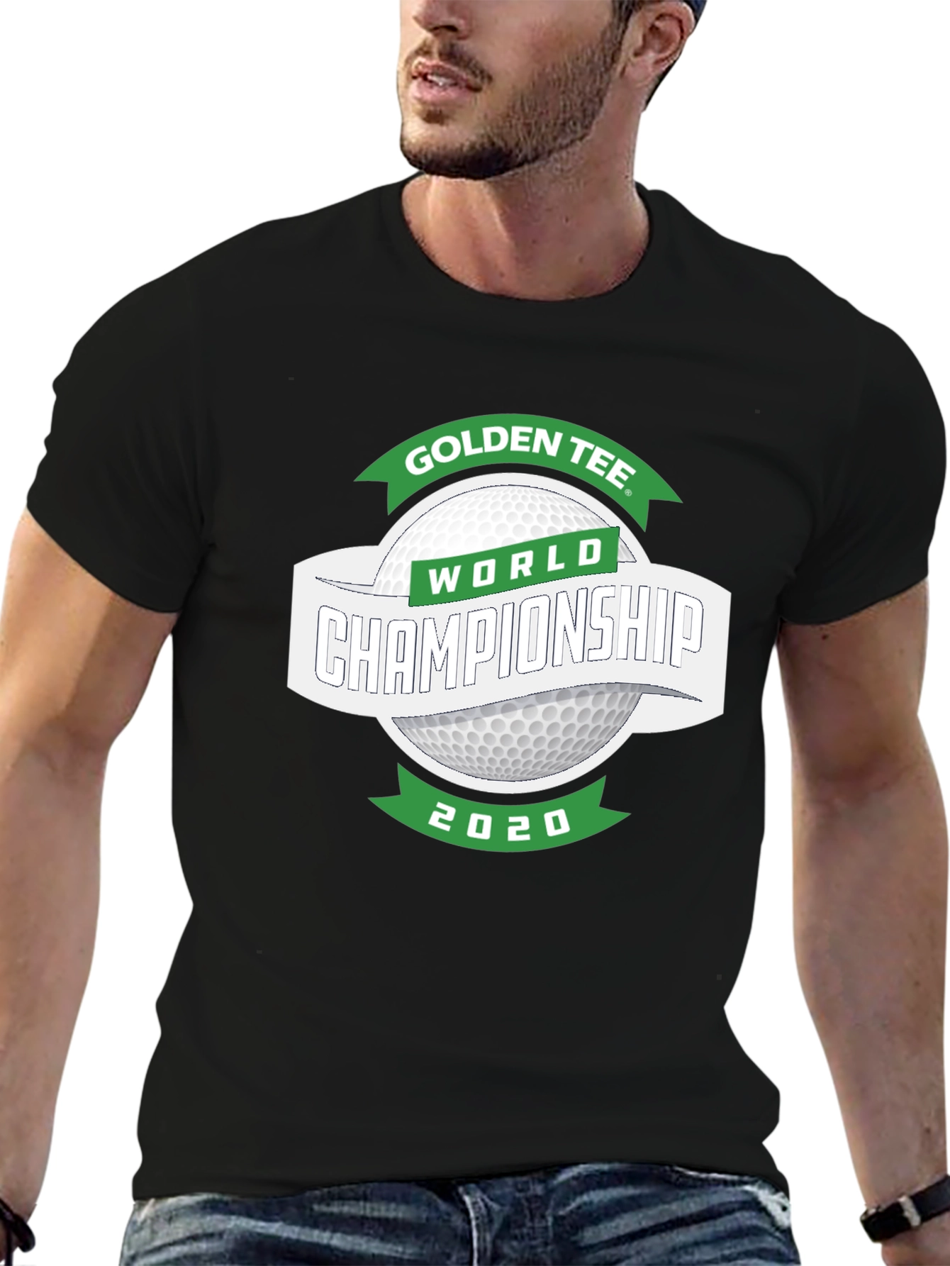 Golden Tee World Championship 2020 Black T-Shirt