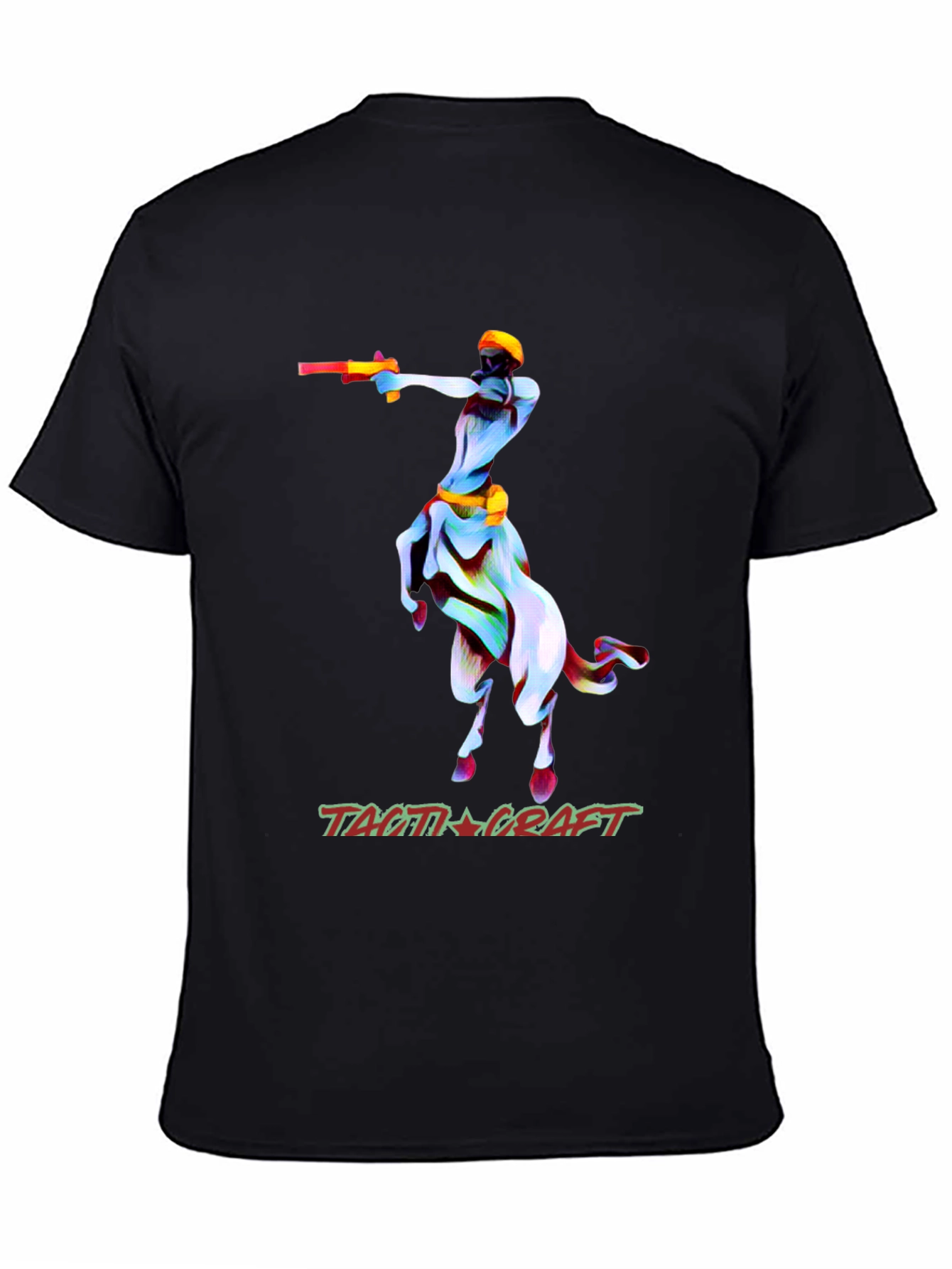 Tactical Centaur Graphic T-Shirt - Unique Design