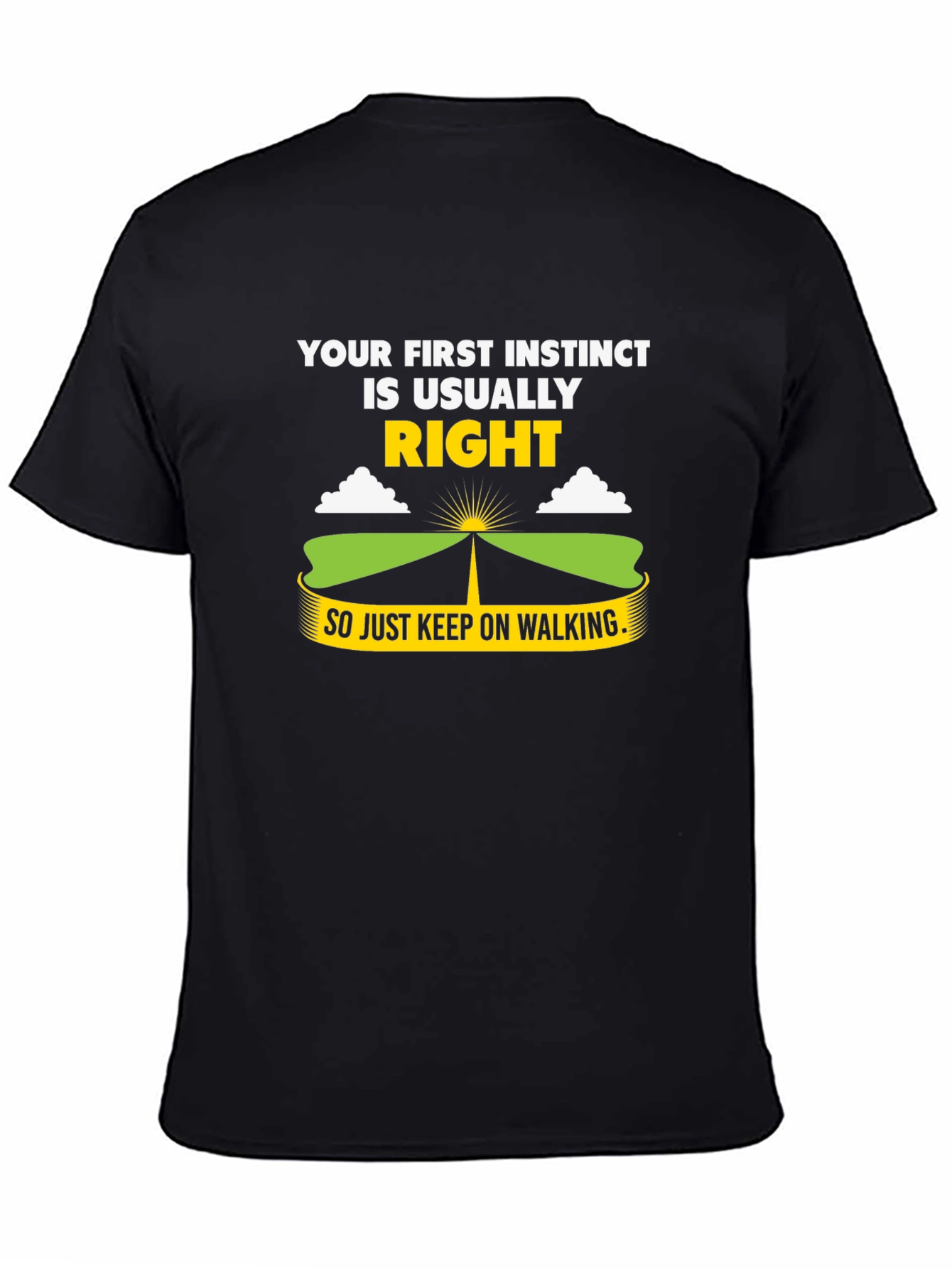 First Instinct Walking T-Shirt