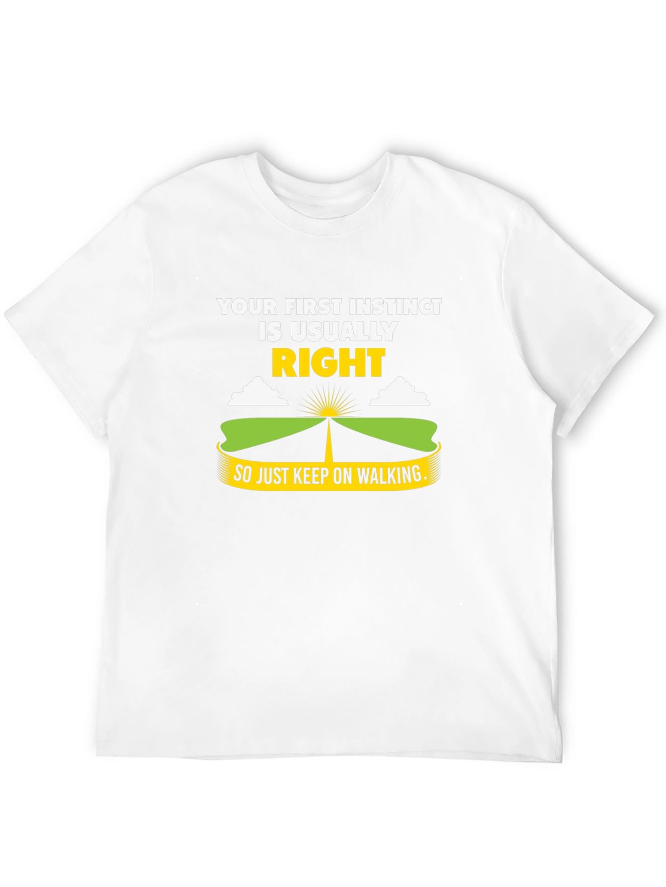 First Instinct Walking T-Shirt