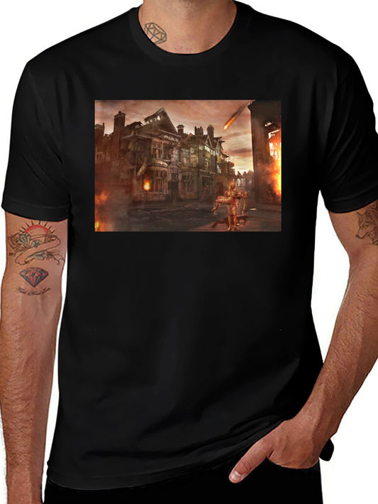 Burning Town T-Shirt
